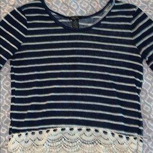 Rue21 long-sleeve crop top
